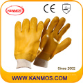 Resistencia a los ácidos PVC Guantes de trabajo industriales de seguridad de mano (51202)